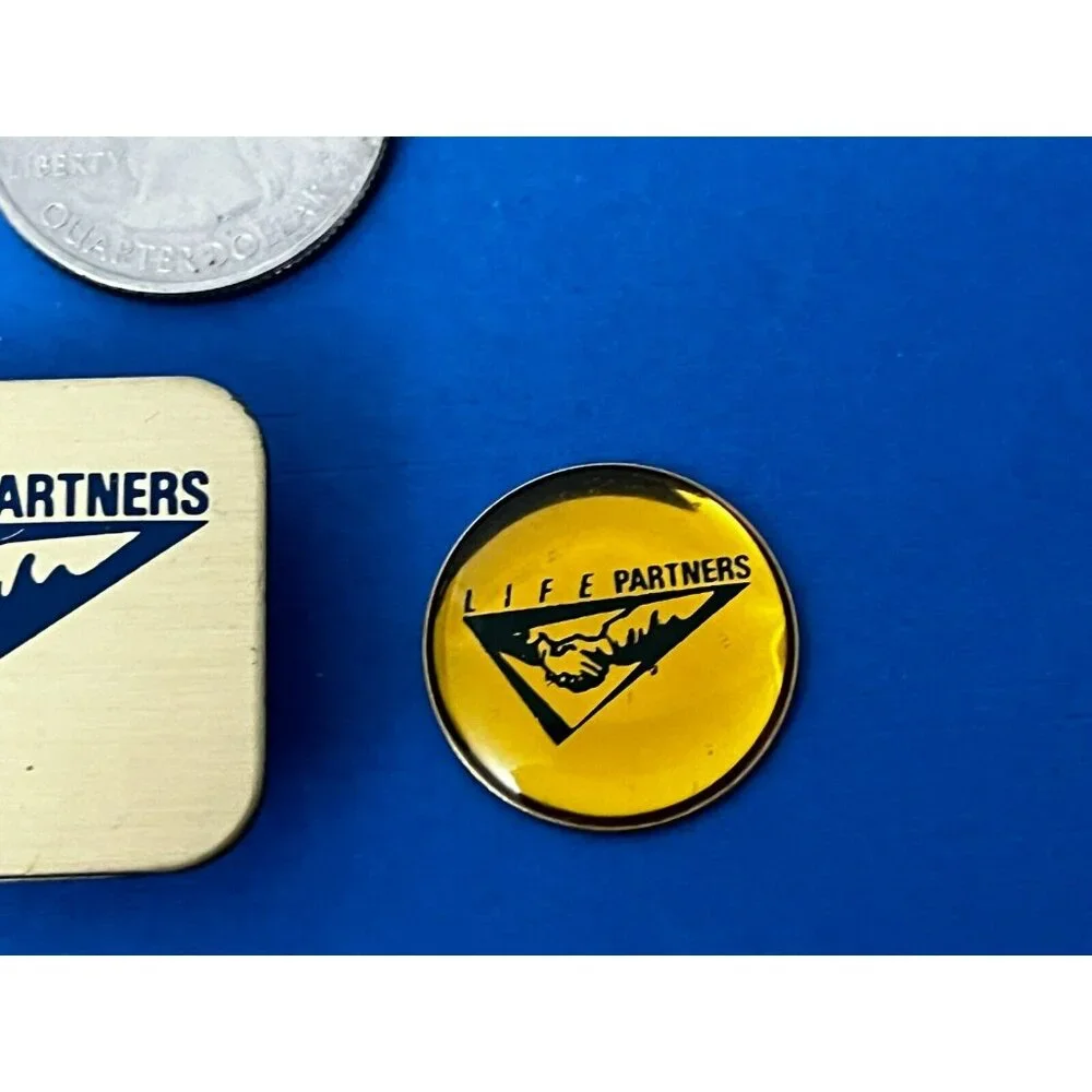 Life Partners Club Member golf ball marker & money clip PGA collectible